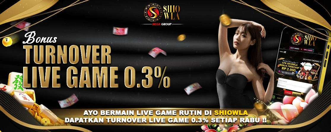 BONUS TURNOVER LIVE GAME 0.3%